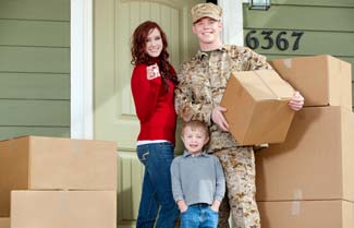 military home buyers